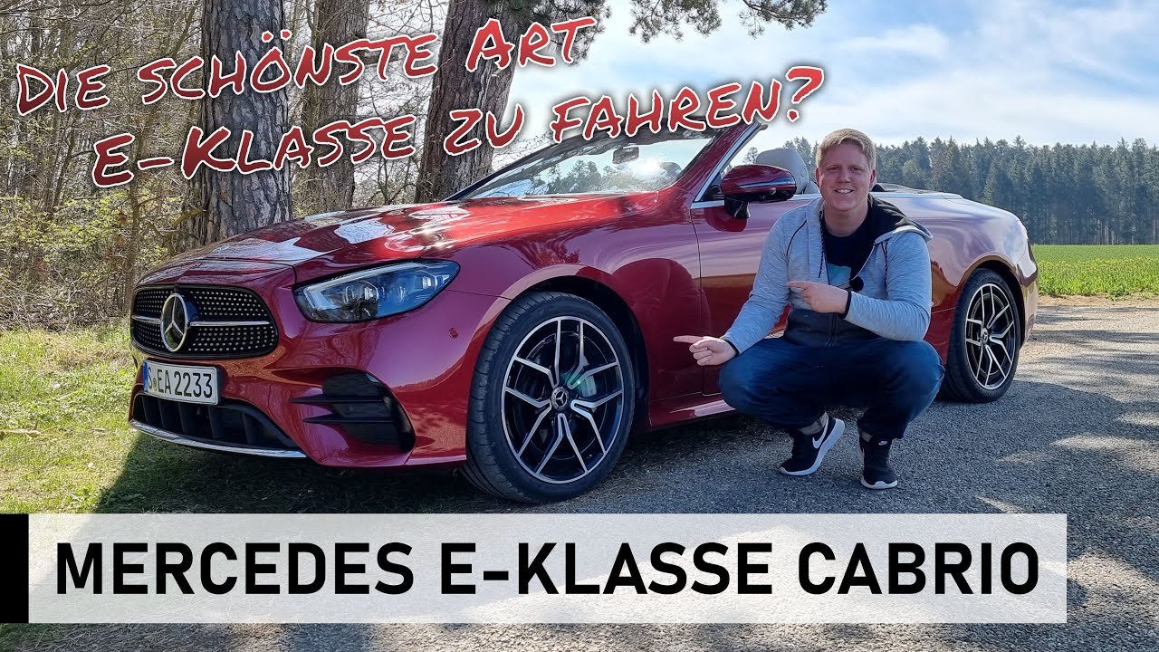 Das NEUE 2021 Mercedes-Benz E450 4matic Cabriolet - Review, Fahrbericht, Test