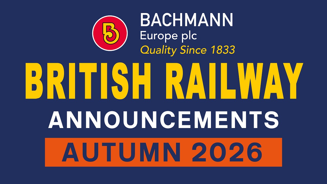 Bachmann Europe | Анонсы британских железных дорог | Осень 2026