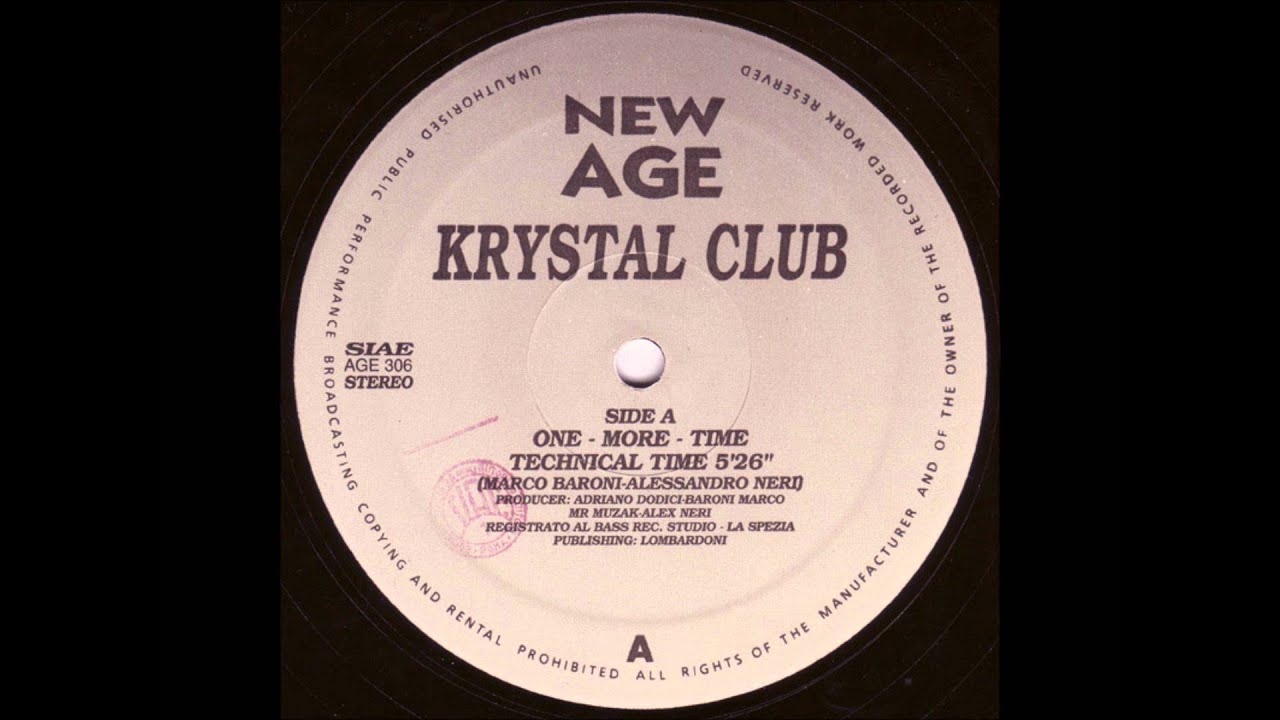 KRYSTAL CLUB-ONE MORE TIME