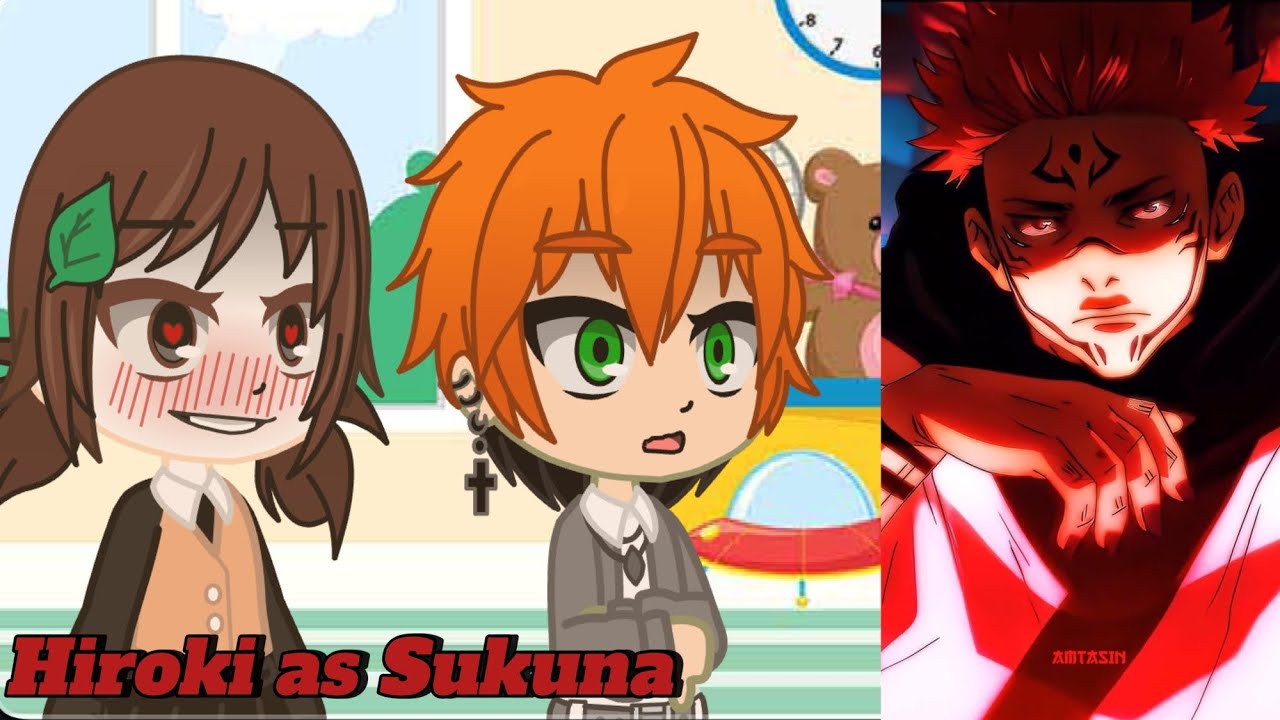 Ntr react to[Hiroki as Sukuna Part 1 ][jjk][kokujin no Tenkousei][NTR]