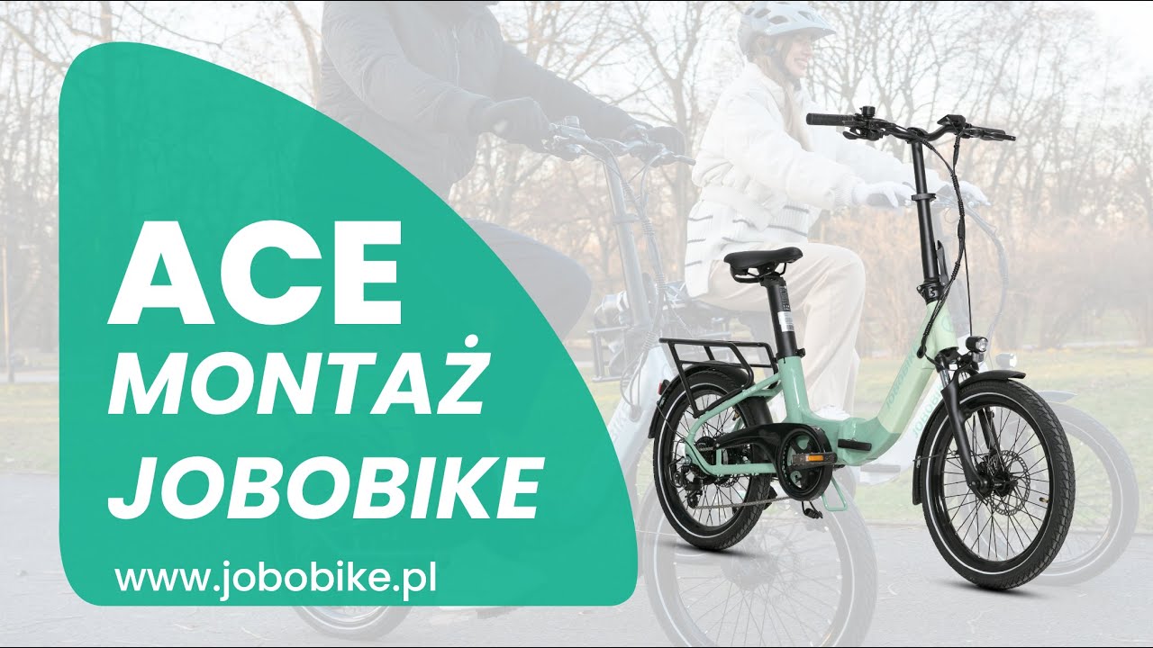 Montaż roweru elektrycznego Jobobike ACE.