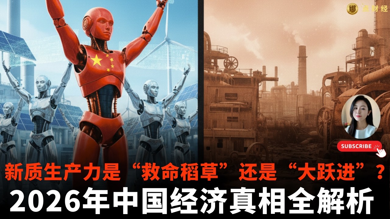 新质生产力是“救命稻草”还是“大跃进”？2026年中国经济真相全解析/行业分析/娜点财经20260218