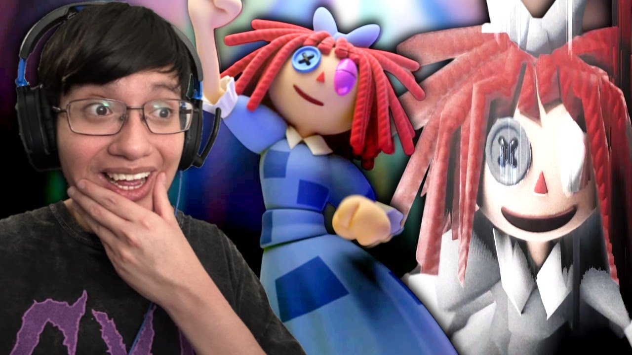 (THIS SONG IS AMAZING!!!) SMILE (Ragatha's Song) The Amazing Digital Circus REACTION