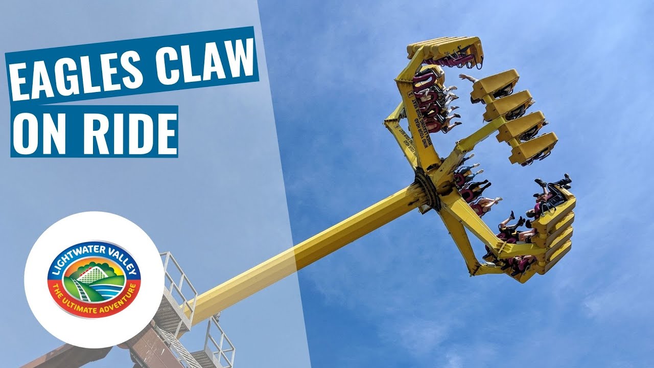 Eagle's Claw - On Ride POV - Lightwater Valley