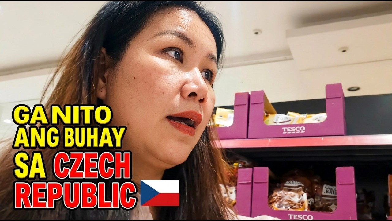 SHOCKED BY GROCERY PRICES IN THE CZECH REPUBLIC |  PINAY VLOG
