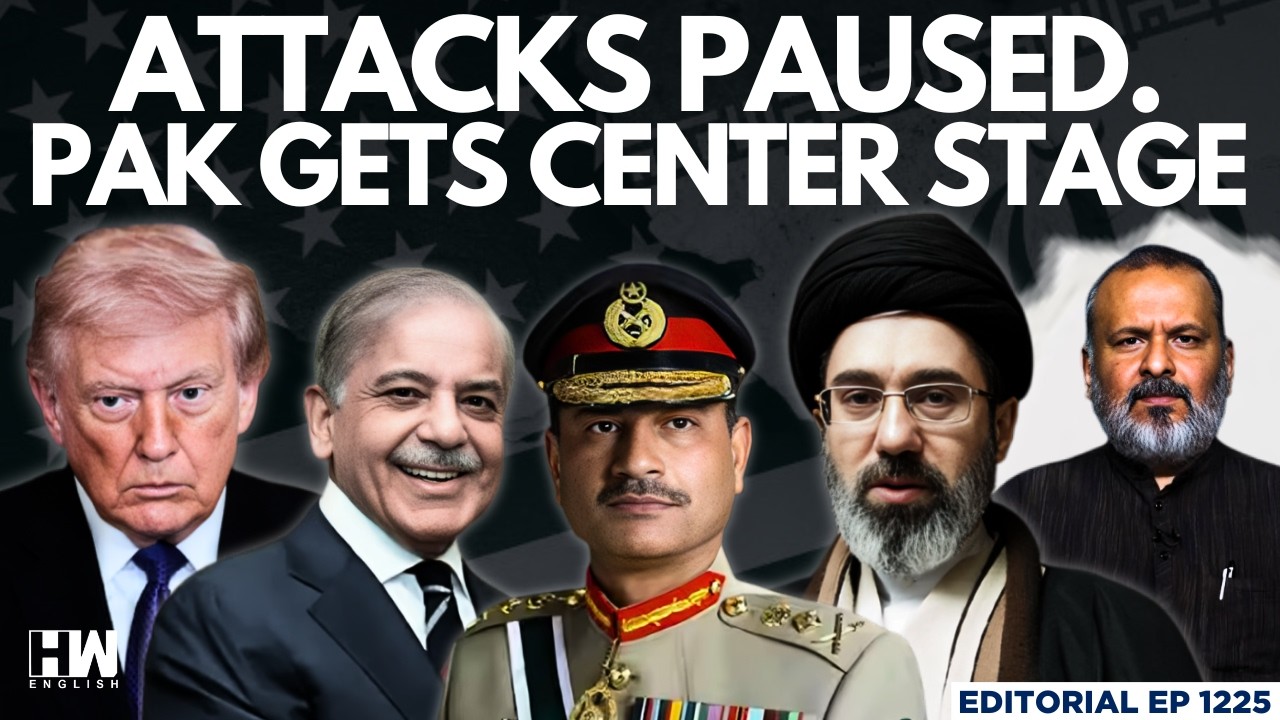 Attacks Paused. Pak Gets Center Stage | Editorial With Sujit Nair | Trump | Iran | Shehbaz | Munir