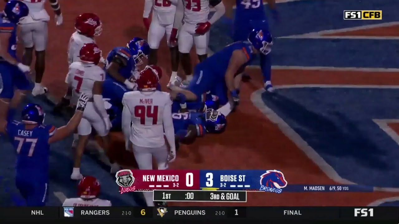 HIGHLIGHTS: New Mexico at Boise State Football 10/11/2025