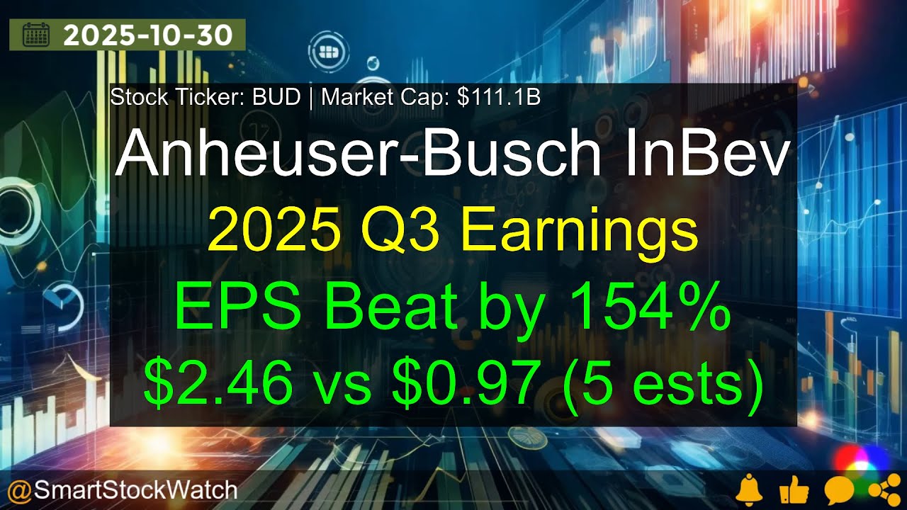 Anheuser-Busch InBev (BUD|$111.1B) - 2025 Q3 Earnings Analysis
