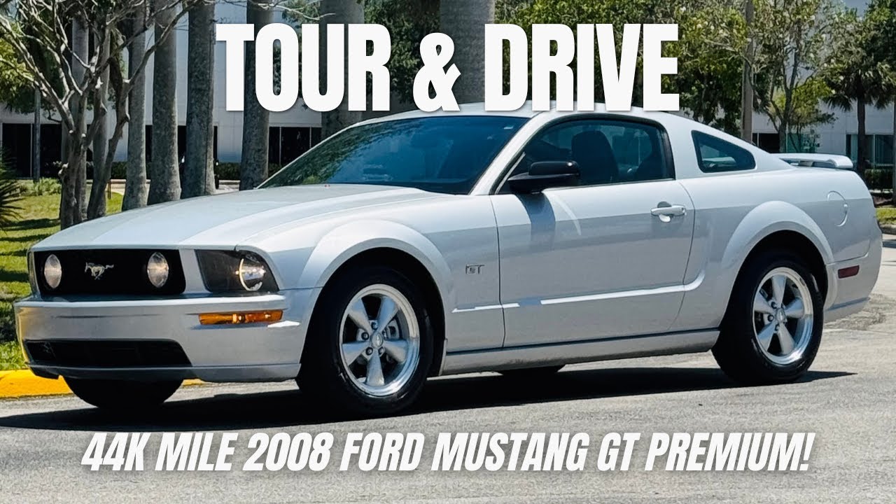 Tour & Drive: 44k Mile 2008 Ford Mustang GT Premium 5-Speed Manual!