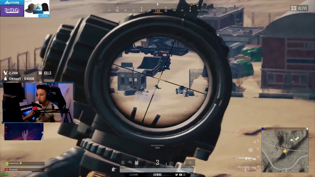 Kaymind 23 kills M416 + SLR duo Miramar | PUBG Highlights