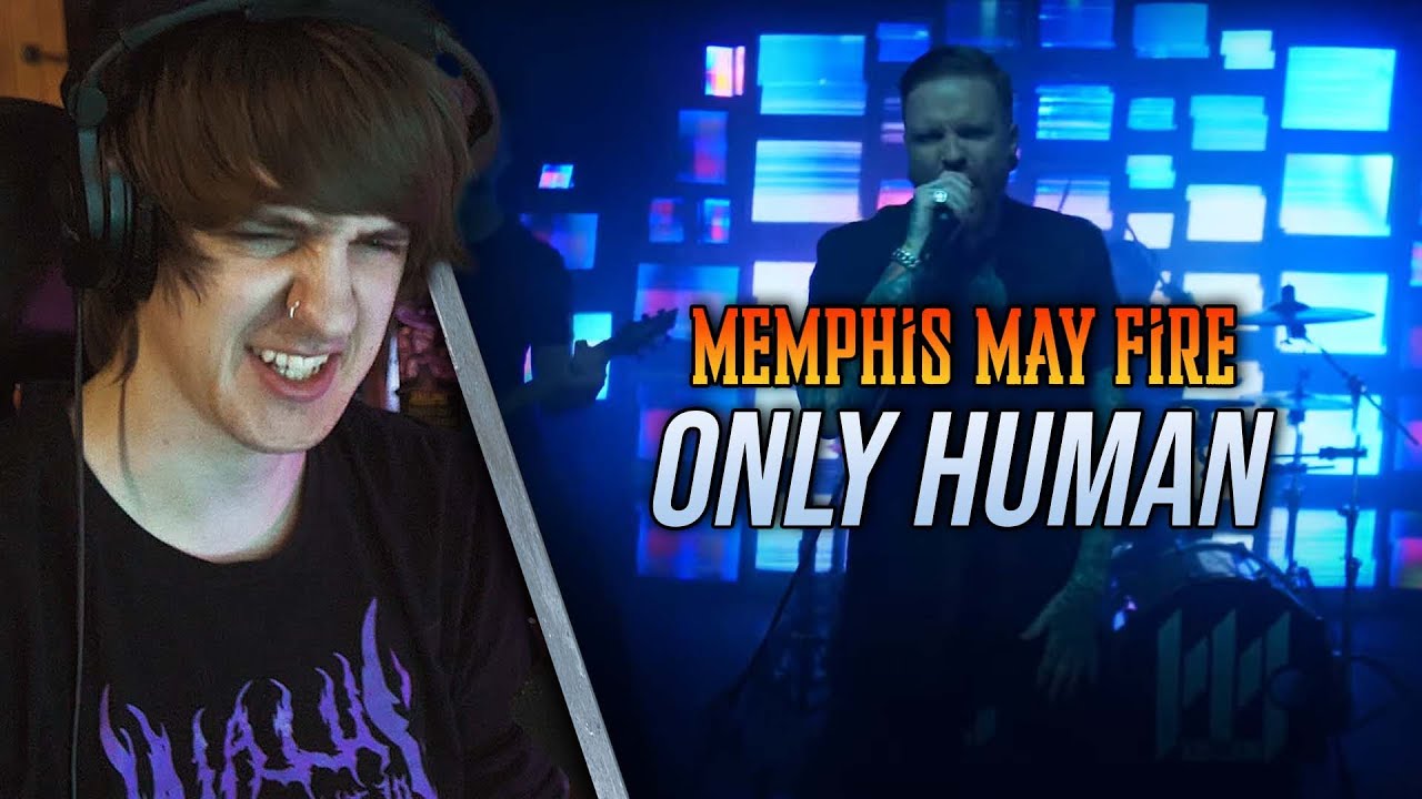 Reaction | Memphis May Fire - Only Human (feat. AJ Channer)