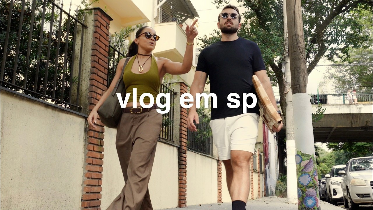 Vlog em S&atilde;o Paulo: feiras, brech&oacute;s, compras, passeios, evento...