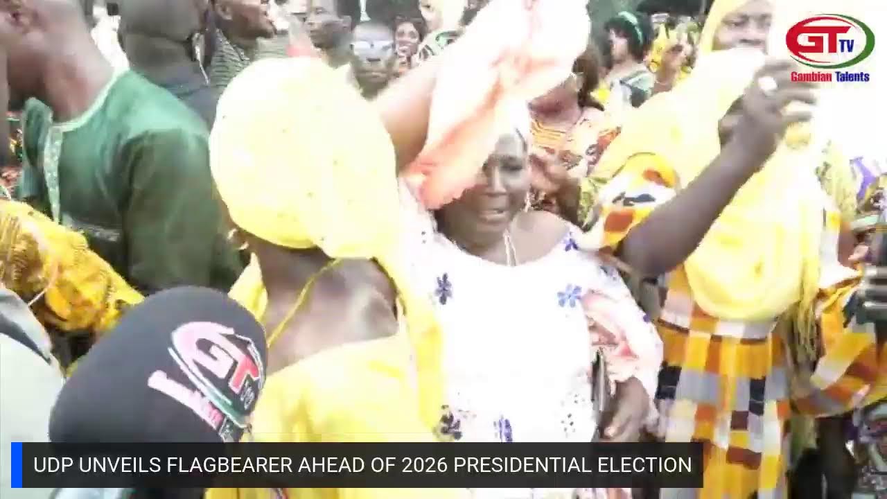 UDP UNVEILS FLAGBEARER AHEAD OF 2026 PRESIDENTIAL ELECTION