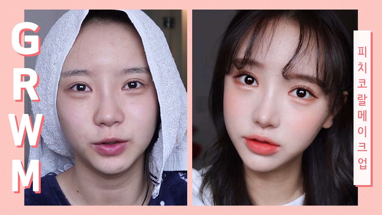 (JPN/ENG)🍑피치코랄 메이크업 같이준비해요 ! 폭풍수다주의 !!!(+폭풍하소연😉)ㅣ아름송이 areumsongee