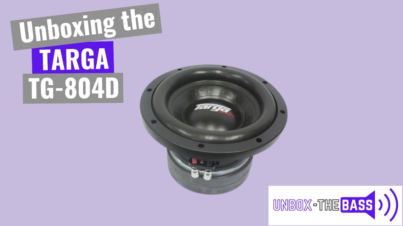 Unboxing the Targa : TG-804D 