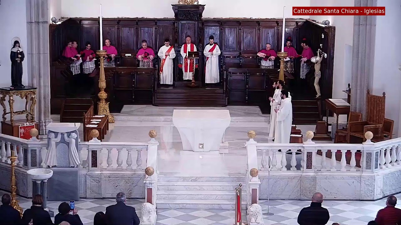Ora Media e accoglienza nuovi canonici. Presiede il Cardinale ARRIGO MIGLIO del 07-04-2023 11:47