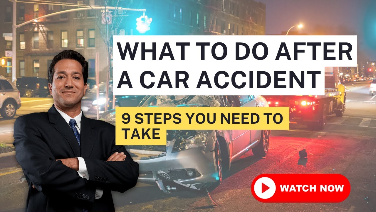 9 Steps What to do after a car accident in Maryland