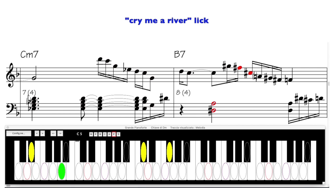 Blue in Green with score (not complete)