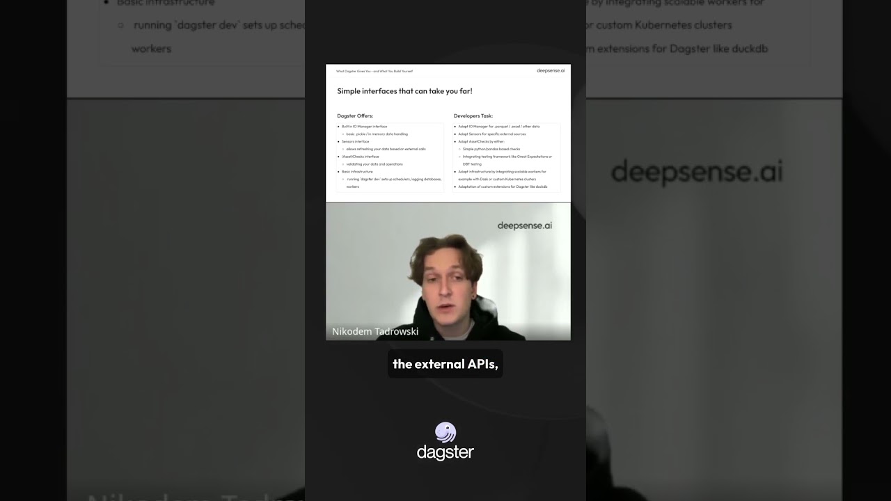 Dagster Out of the Box: IO Managers, Sensors, Asset Checks