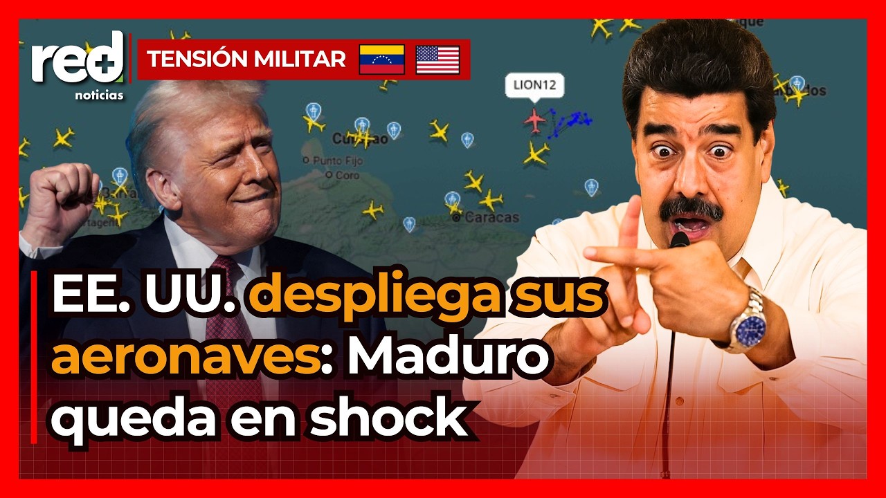 Estados Unidos DESPLIEGA múltiples aviones de combate: Venezuela y Nicolás Maduro viven TENSIÓN MÁX.