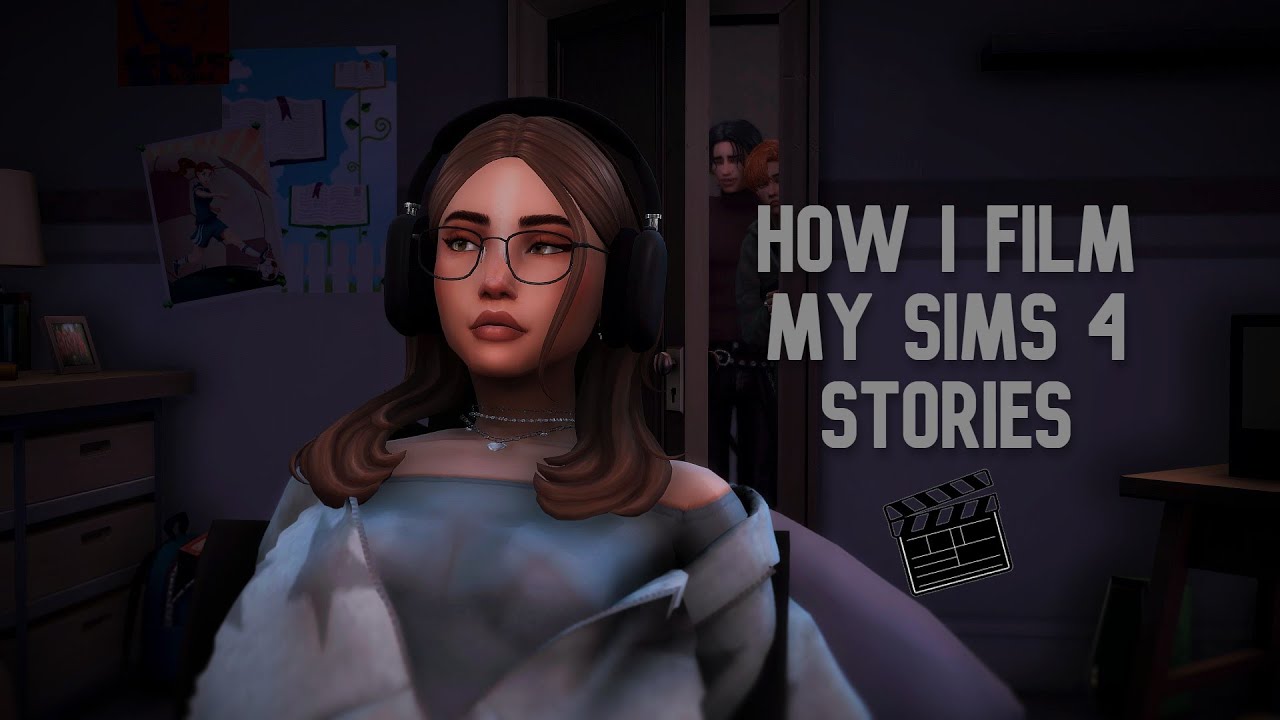 How I Film my Sims 4 Stories 📽️ | Tutorial