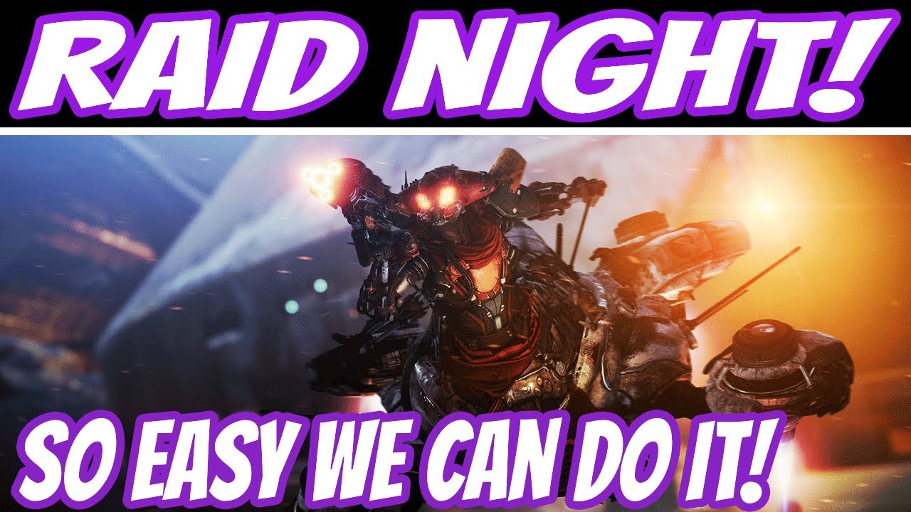 🔴LIVE! RAID NIGHT! Deep Stone Crypt Raids With The Channel Member Squad! Watch The Non Pro's! ;)