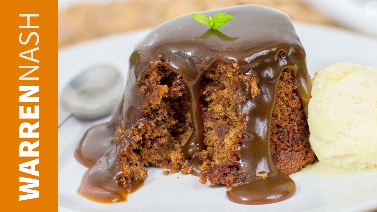 Sticky Toffee Pudding Recipe - Easy for Valentine’s Day - Recipes by Warren Nash