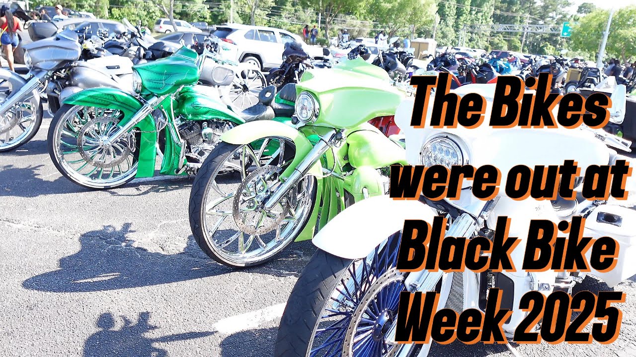 The Bikes were out at Black Bike Week 2025!