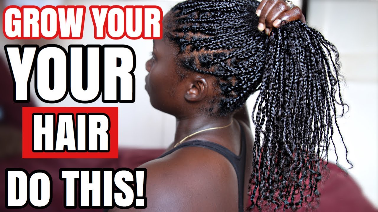 DO THIS LOW MAINTENANCE NATURAL HAIRSTYLE FOR GROWTH AND LENGTH RETENTION|MINI BRAIDS