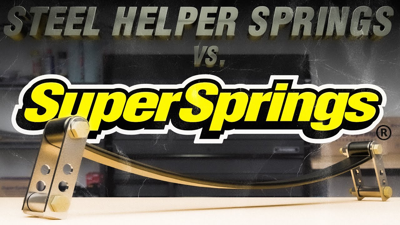 Steel Helper Springs vs SuperSprings | Engineering Corner