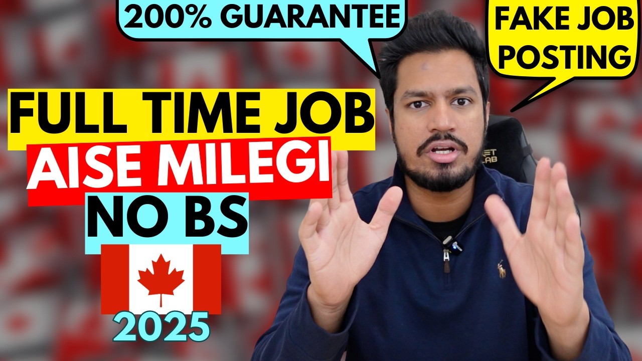 HOW TO GET FULL TIME JOBS IN CANADA? 🇨🇦 [THIS WORKS 200%] - GRADUATING SOON? FRESH GRADUATE?