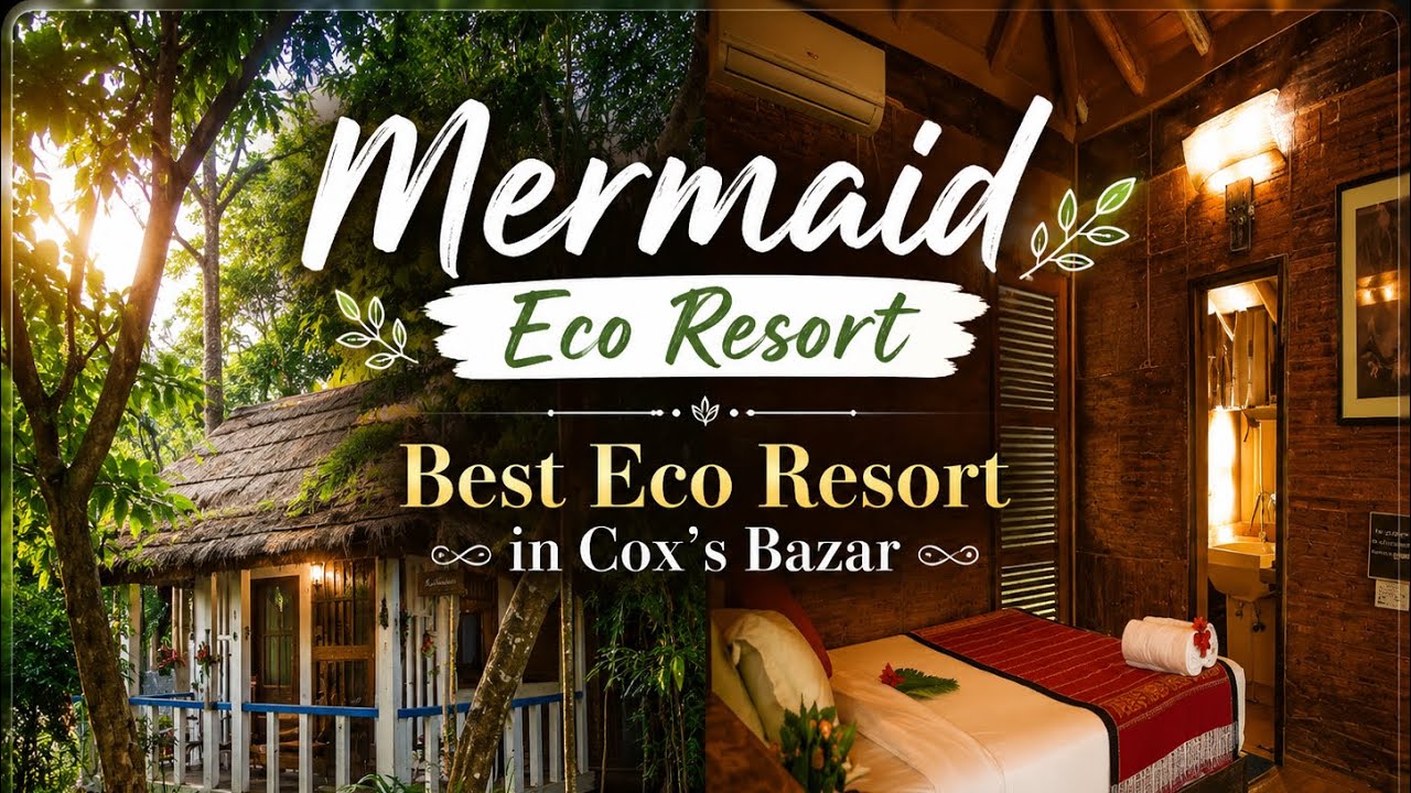 কক্সবাজারের সবচেয়ে সুন্দর ইকো রিসোর্ট ॥Most Beautiful Eco Resort at Cox’s Bazar ॥Mermaid Eco Resort