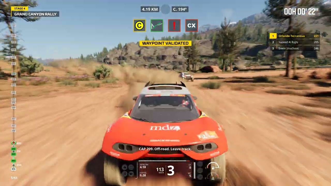 Dakar Desert Rally 🏁 Prodrive Hunter T1+  Grand Canyon Rally - [ 4K Full Graphics ]