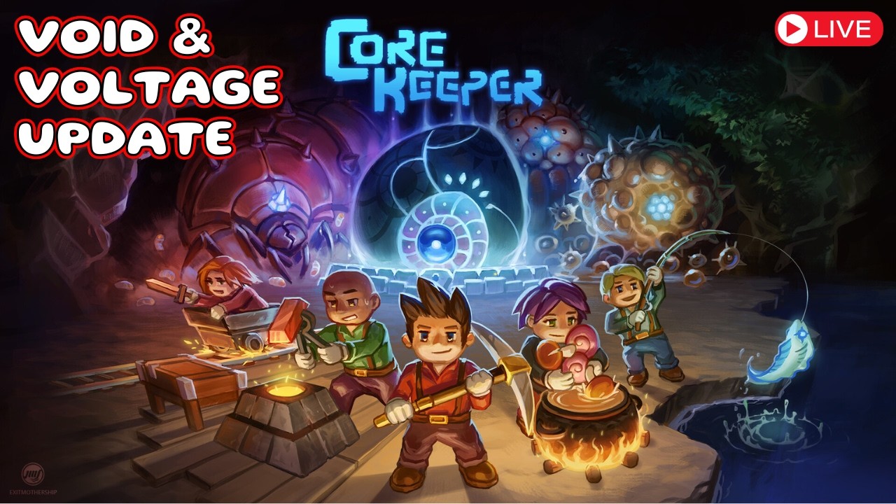 Void & Voltage Update; Hive Mother Boss | Core Keeper EP3