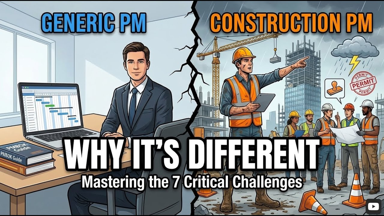 Why Construction and Architecture Projects Need Different PM Skills
