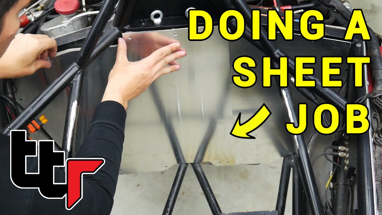 Rebuilding a sheet metal firewall in my race car
