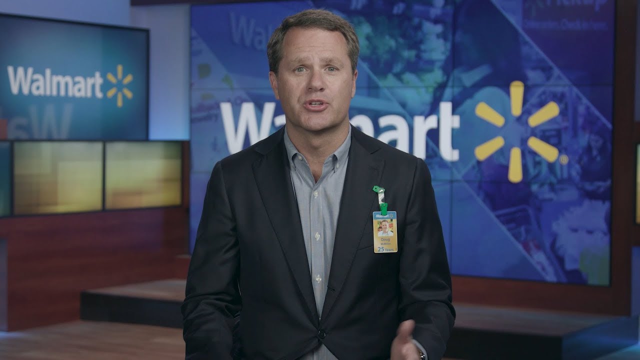 Walmart CEO Doug McMillon Gives Annual Report Highlights