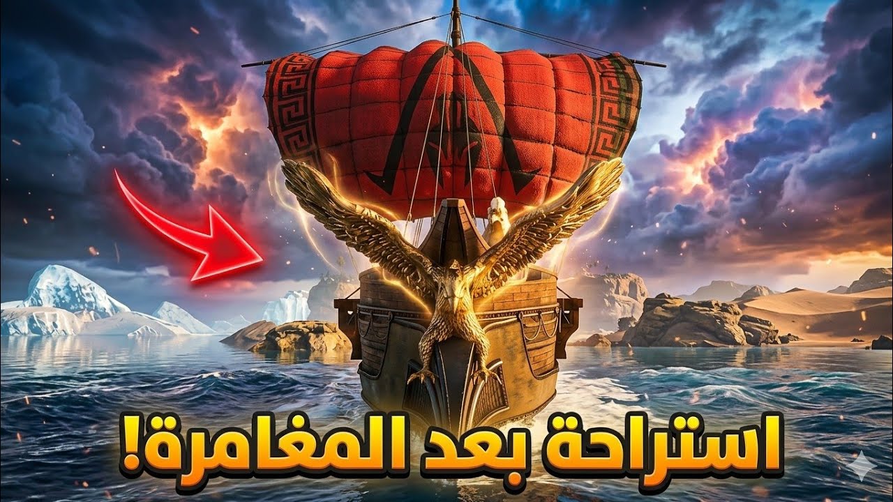 “استراحة بعد المغامرة😮‍💨 الحلقة 9 | ARK Ascended 