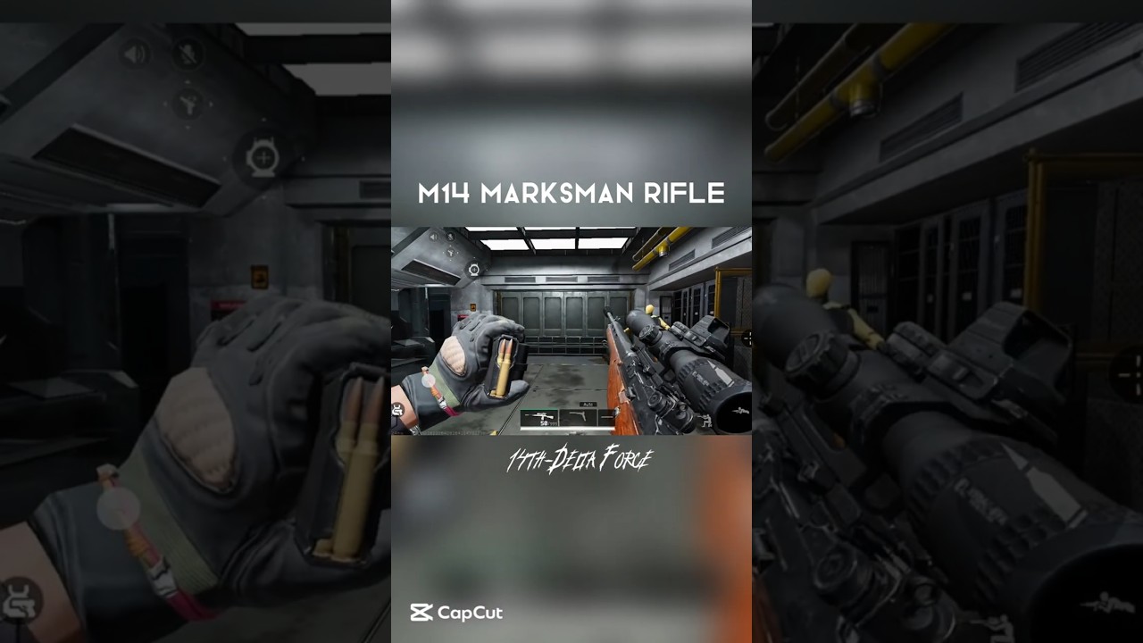 M14 Marksman Rifle!🔥🔥🔥 [Delta Force] #shorts #deltaforce #deltaforcemobile #deltaforcehawkops #rifle