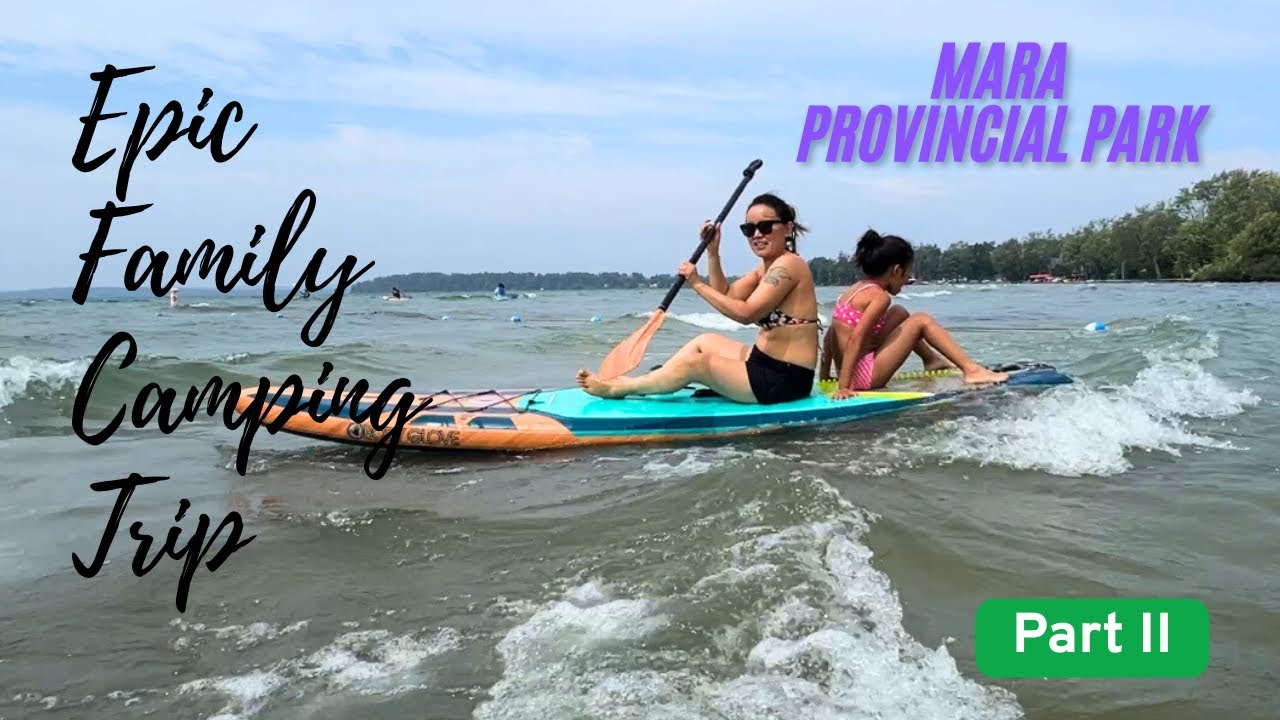 Epic Camping trip at Mara Provincial Park (Part II) || tsetashi vlog