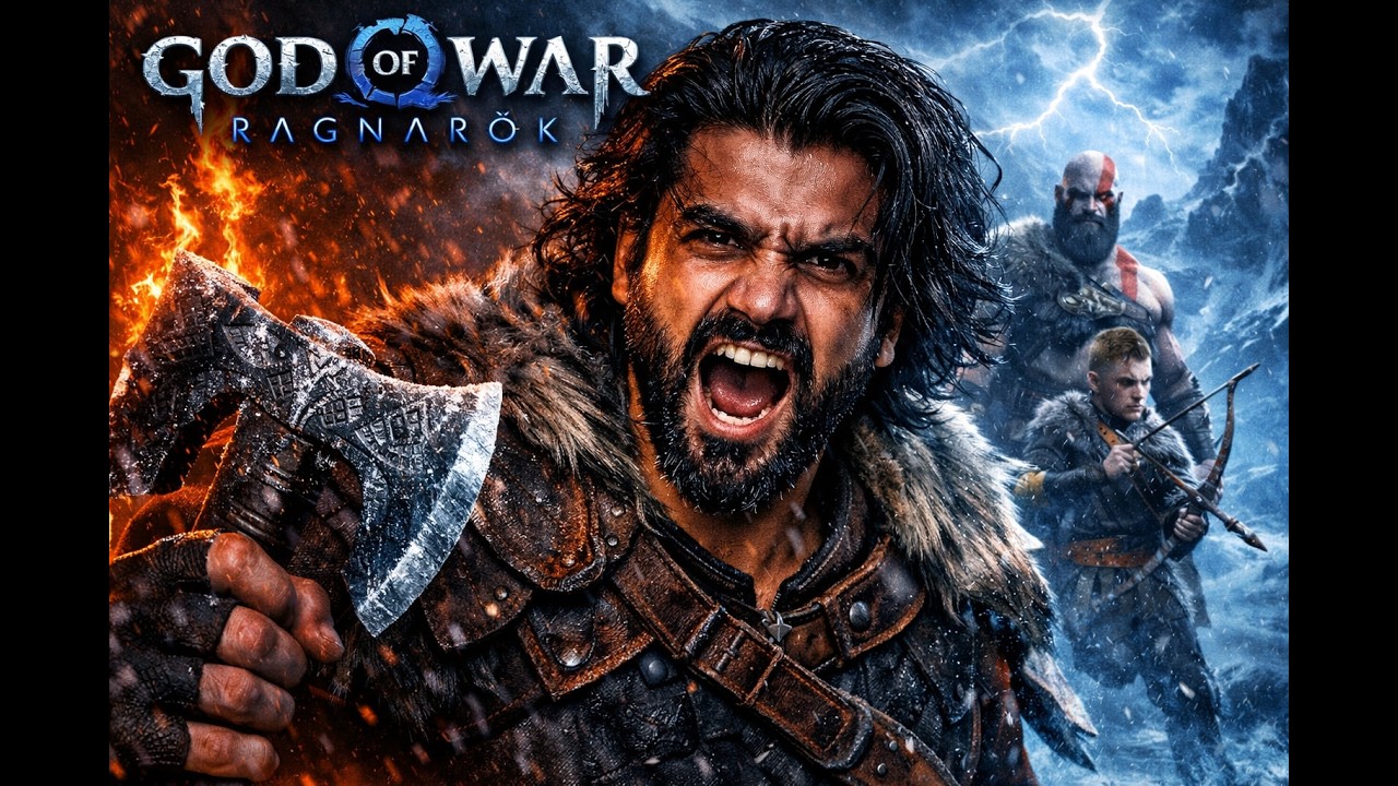 God of War Ragnarök Baap aur bete ne tode dushmno ke ghutne