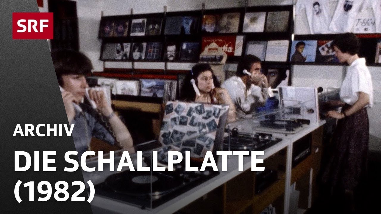 Die Schallplatte (1982) | Von der Plattenfirma in den Laden | Musikszene Schweiz | SRF Archiv