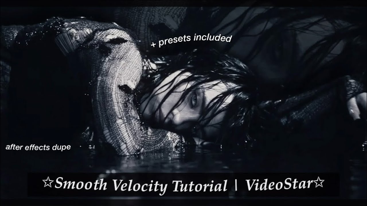 videostar smooth velocity tutorial | easy ae dupe