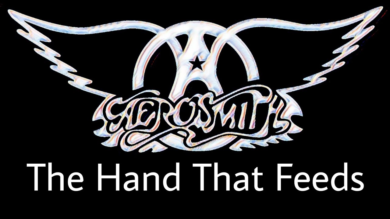 AEROSMITH - The Hand That Feeds (Lyric Video)
