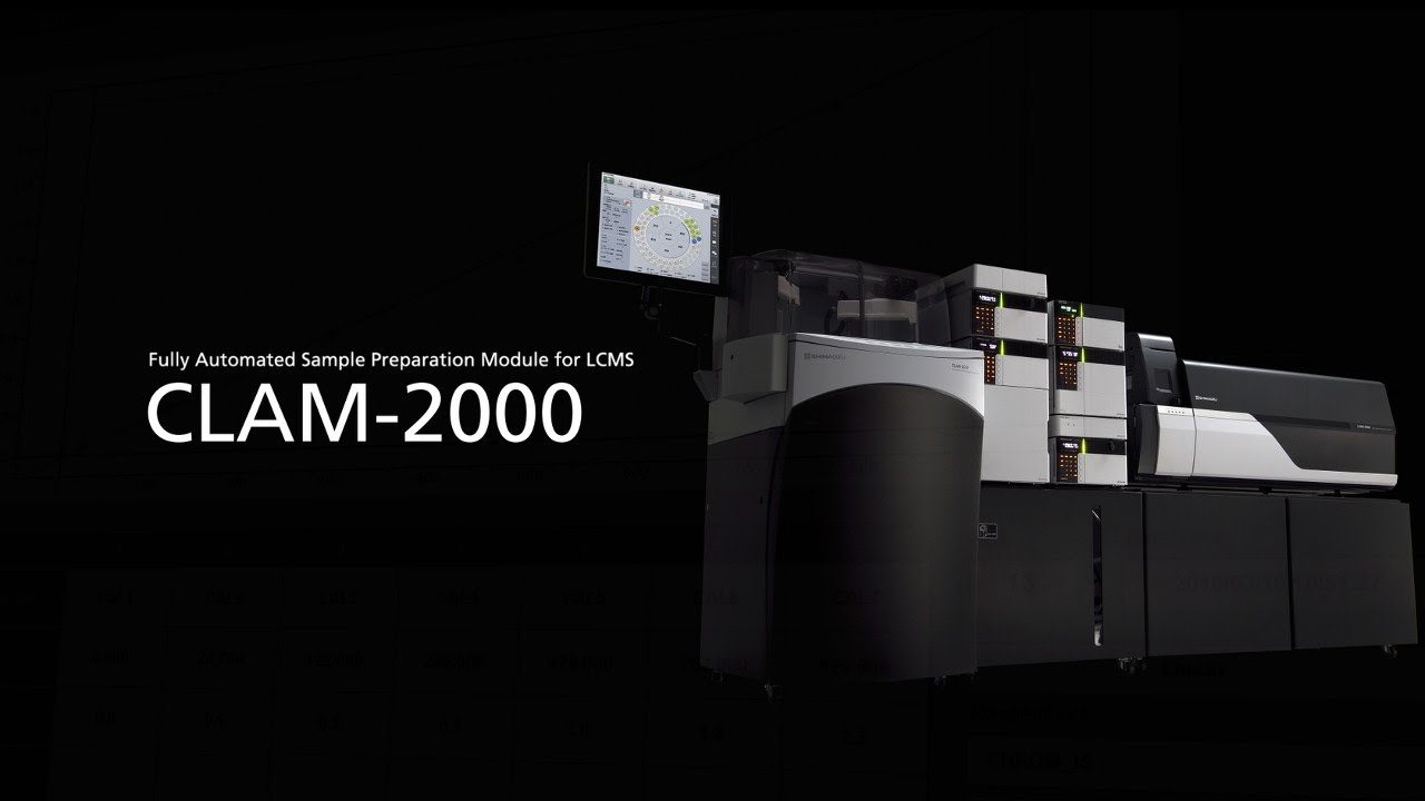 CLAM-2000 fully automated sample preparation module for LCMS