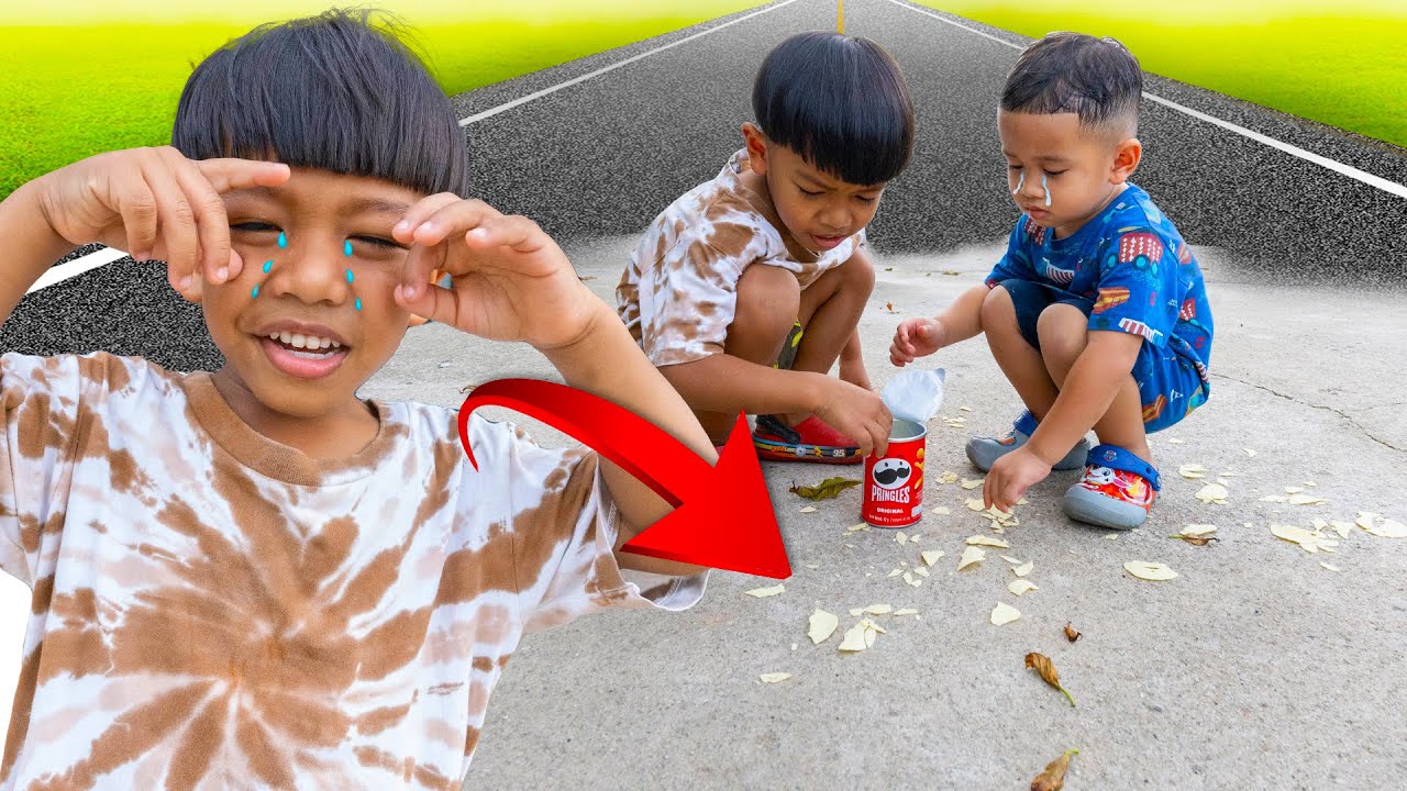 ใครกันนะ ขนมหกหมดเลย เล่นฟองสบู่ | พี่ปลื้ม