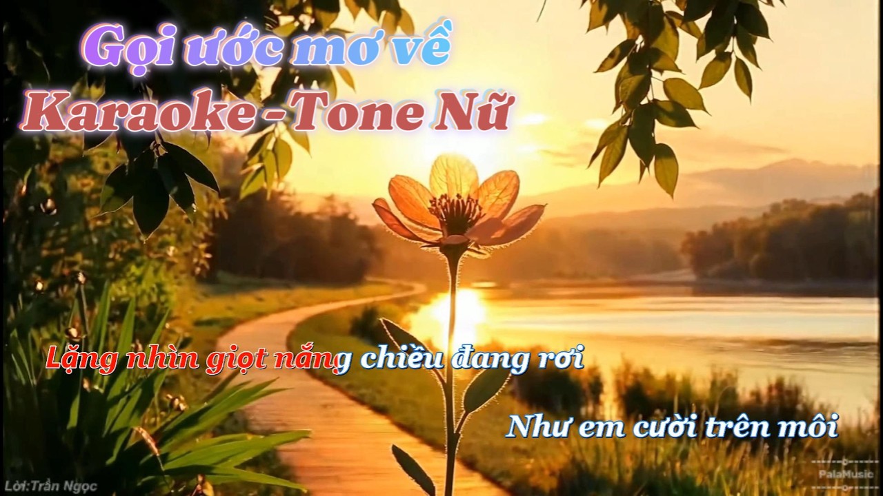 Gọi ước mơ về-Kraoke