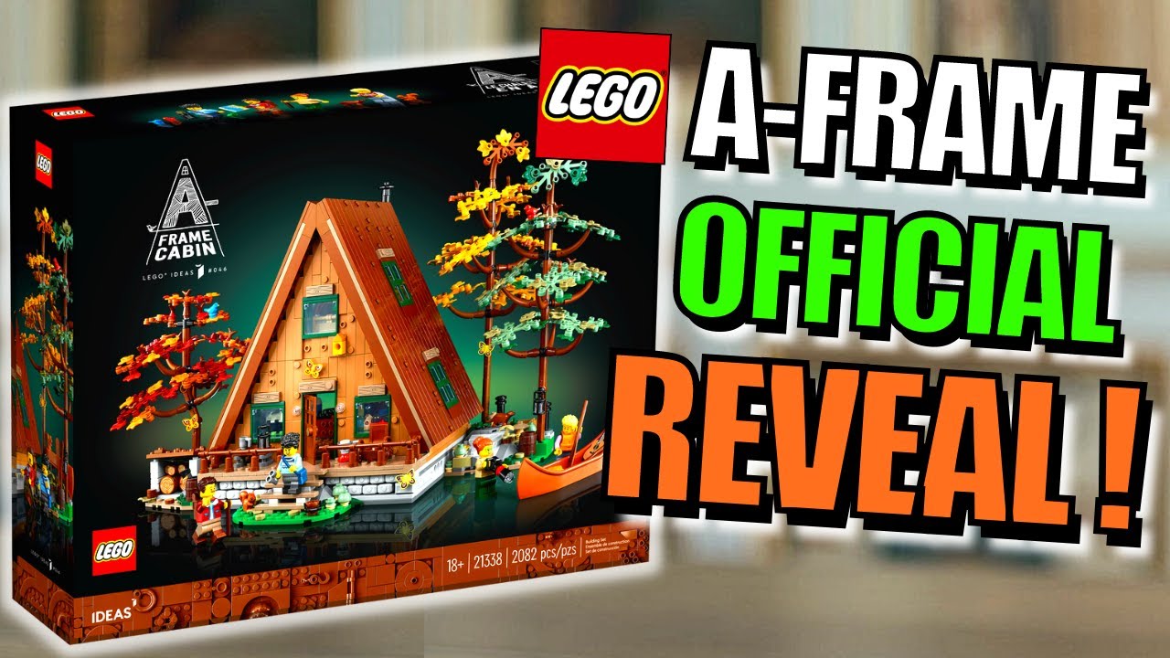 How Good is it!? Lego Ideas A-Frame Cabin OFFICIAL REVEAL! (21338)
