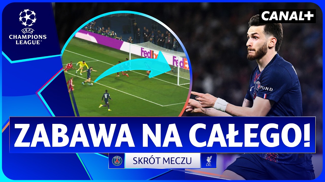 GRUZIŃSKI TANIEC W PARYŻU! DUŻY KROK W STRONĘ P&Oacute;ŁFINAŁU! PSG - LIVERPOOL, SKR&Oacute;T MECZU