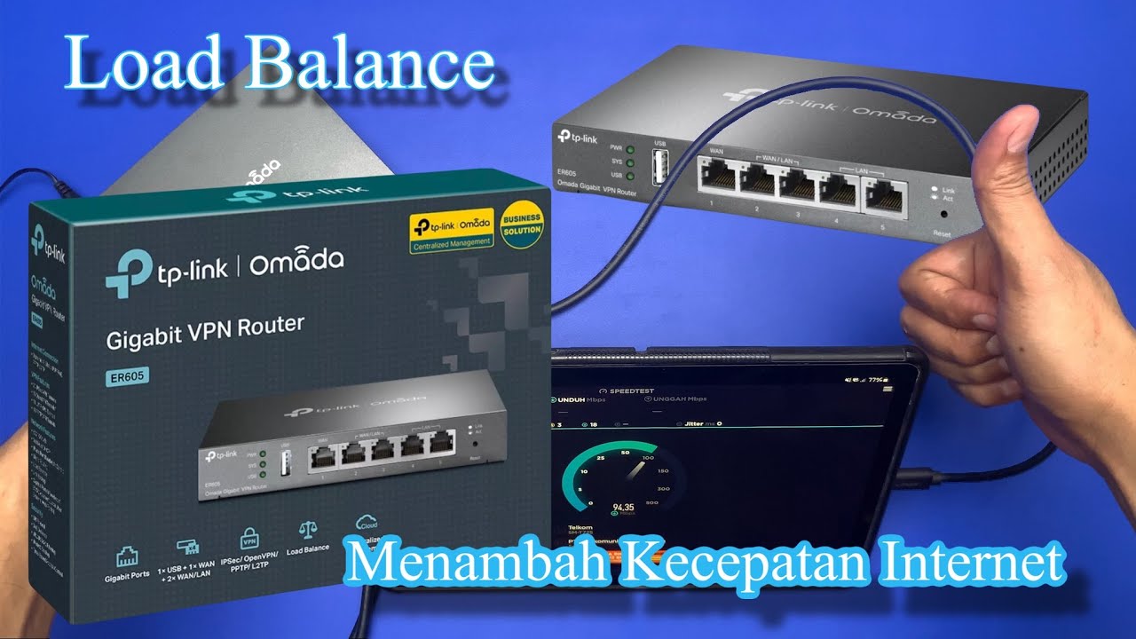 TP-Link 🔥 Router ER605 Omada 🔥 Gigabit VPN Router 🔥 Unboxing & Quick Review